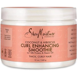 Shea Moisture Crema Peinar · Coconut Hibiscus Creación Rizos