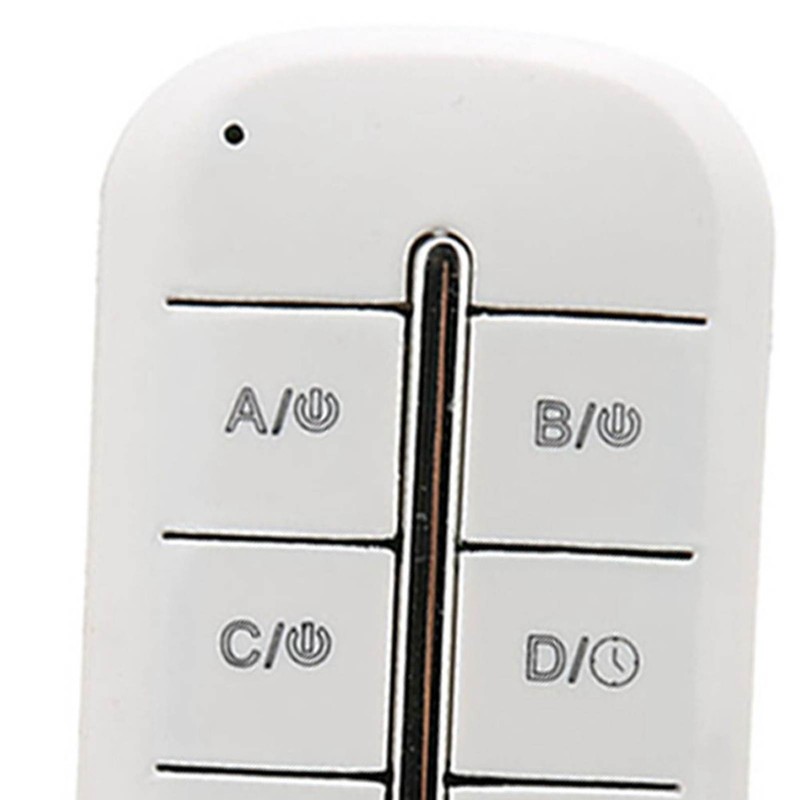 ON/OFF AC180-240V Wireless Receiver Lamp Light RF Remote Control Switch(4Way