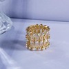 Frodete Expandable Ring Bracelet, Folding Retractable Ring Bracelet, Adjustable Transform