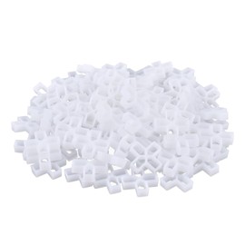 100 Pcs 10mm Tile Spacers,Patio Slabs Paving Slabs Brick Slips Packers Floor Slab Spacers Hard Plastic Cross Tiles Leveler Spacer Garden Tiling Kit Great Levellers,for Tile Leveling DIY Wall Tiler