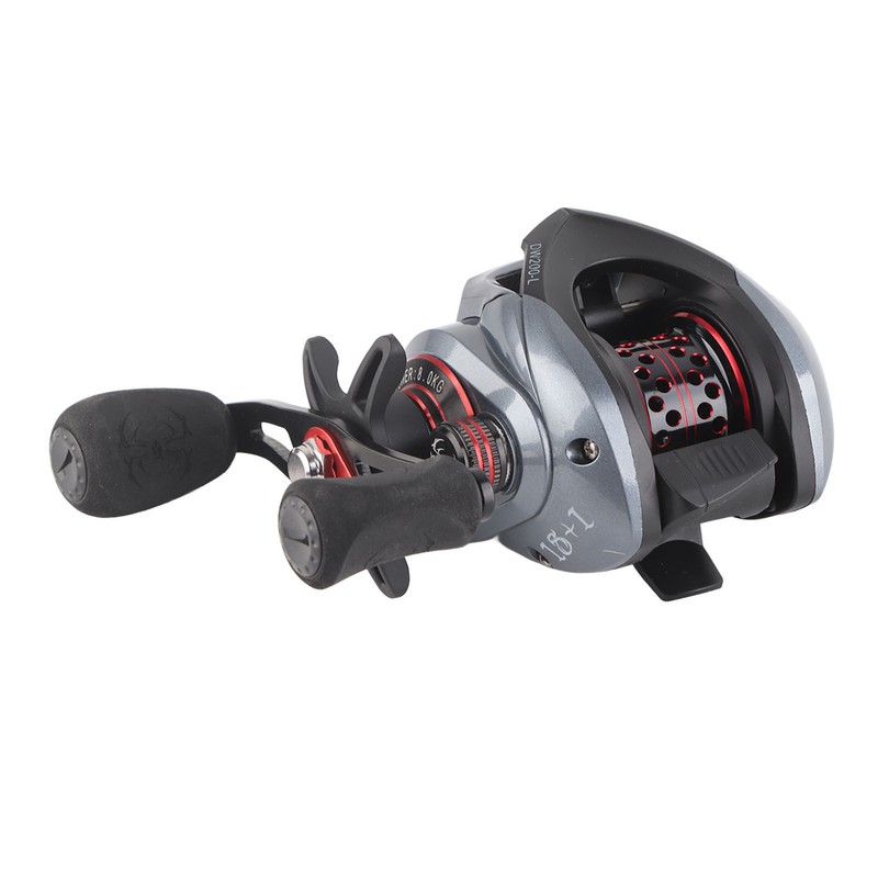 DW200 Baitcasting Reel Metal Micro Cup Spool 7.2:1 18+1BB Double