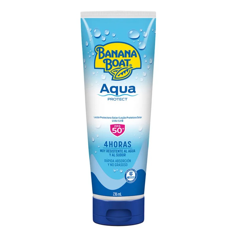 Protector Solar Banana Boat Aqua Protect Locion 50+FPS 236ml