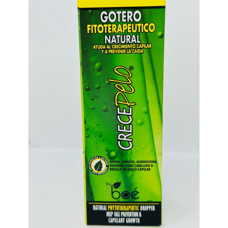 Natural Phytotherapeutic Hair Growth Dropper – 4.25 oz – Intensive