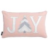 SAFAVIEH Home Collection Joy Holiday Tree Silver/Pink Cotton 12 x