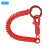 PATIKIL Retractable Coil Springs Keychain, 2 Pack Anti-lost Key Chain