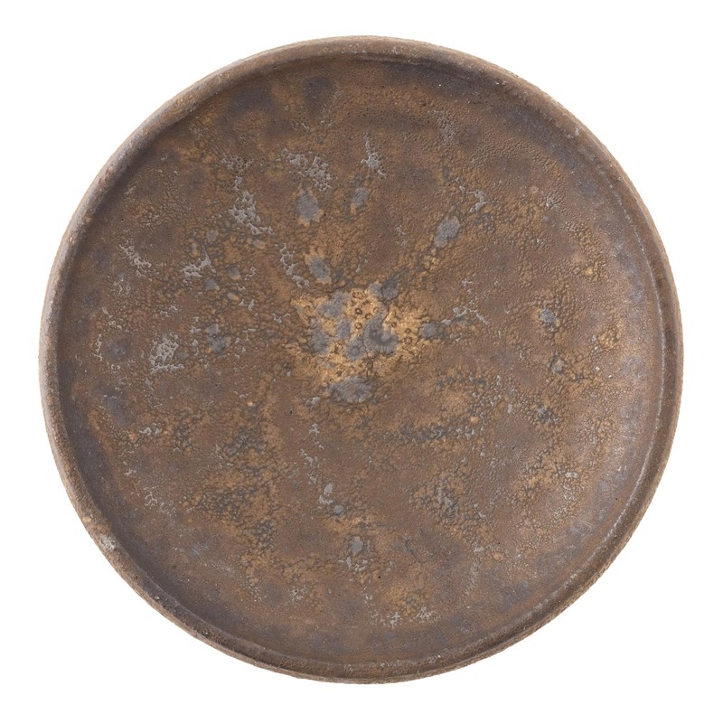 Marui MR-3-4067 Shigaraki Ware Lochimon, Small Pot with Stand, Diameter