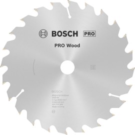 Bosch 1x PRO Wood Circular Saw Blade for Corded Hand-Held Circular Saws (for Softwood, Hardwood, Ø mm, Professional Accessory Hand-Held Circular Saw)
