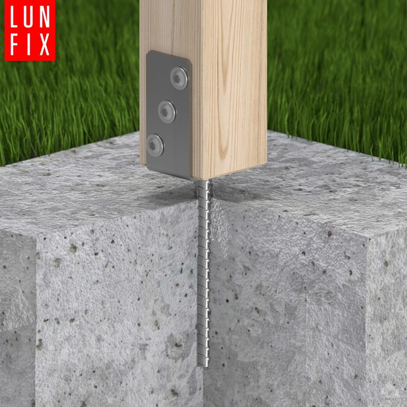L Post Support 60 x 120 mm with Diameter 11