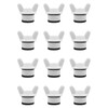 Sarini 12 Pack Threaded Adapters - 3/4 Inch Male Pipe