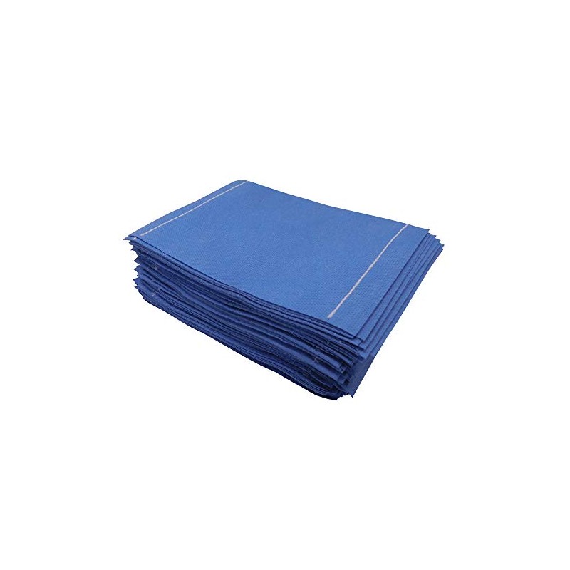 Cubrebocas de 2 capas paquete con 100 piezas (Azul cielo)