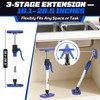 XINQIAO Third Hand Tool Support System, Premium Steel Telescoping Pole