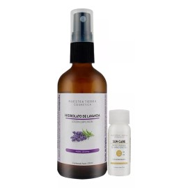 Nuestra Tierra Cosmética Ancestral Hidrolato De Lavanda Orgánico-calmante-cicatrizante 120ml Tipo de piel Todo tipo de piel