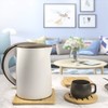 Alfto Hot Pads Trivet,Table Solid Bamboo Wood Trivets for Hot