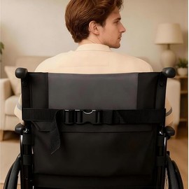 Cinturón de Seguridad para Silla de Ruedas, Correas de Arnés de Cojín, con Hebilla de Fácil Liberación, para Prevención de Caídas, para Adultos, Ancia