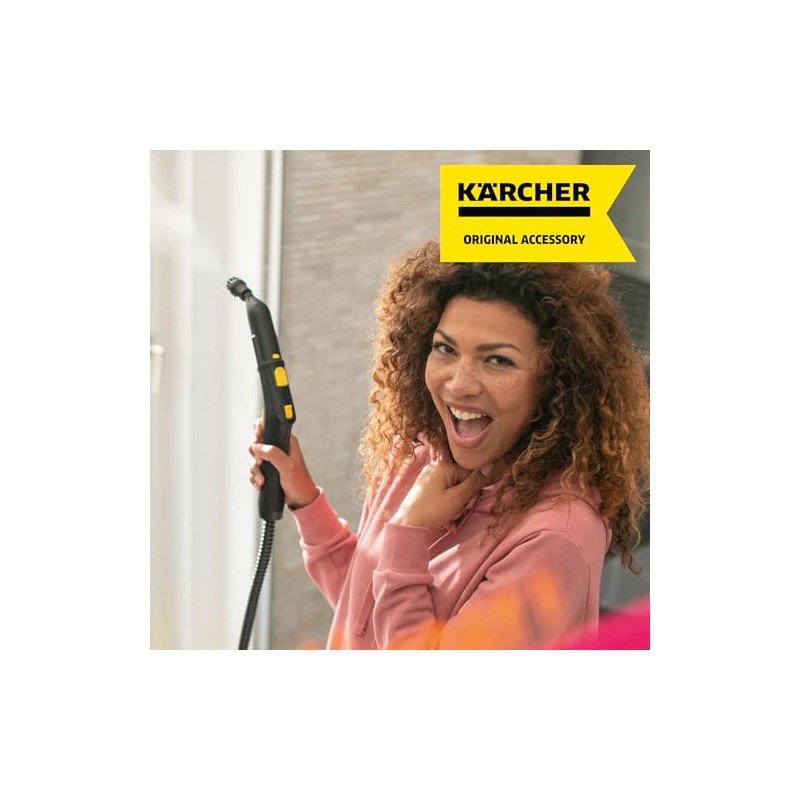 Karcher Kit de 4 cepillos Redondos para Limpiador de Vapor