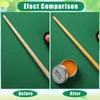 Threlaco 3 Pack Pool Cue Shaft Wax Pool Stick Silky