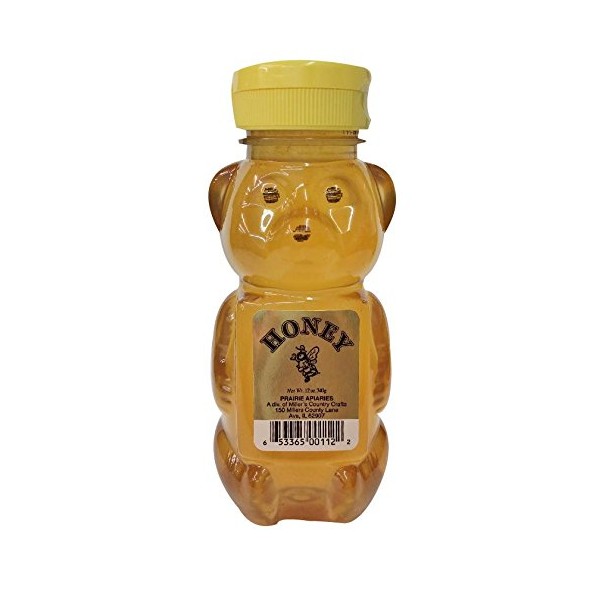 Amish Honey 12 Oz. Bear Two squeeze bottles