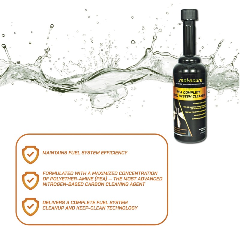 Molecure Pea Complete Fuel System Cleaner 12 oz – High-Strength