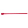 Perfect Stix Concession Spoon Straw, Unwrapped, 10" Length, Red (Pack