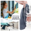Homety Microfibre Cloths 40 x 40 Cleaning Cloths, Window Cleaning