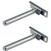 Gedotec Shelf Bracket Adjustable | Pack of 2 Invisible Shelf