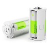 Adaptador 3x Aa A Pila Tamaño D