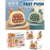 Quick Fast Push Game Console Electronic Pop It Game Light