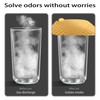 DIFENLUN Shower Drain Cover Tub Stopper,2 Pieces Sewer Anti-Odor Mat