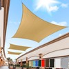 Royal Shade 8' x 12' Sand Beige Rectangle Sun Shade