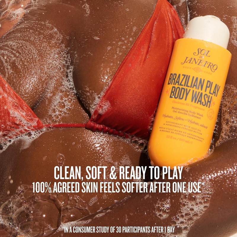 SOL DE JANEIRO Brazilian 4 Play Moisturizing Shower Cream-Gel 3oz