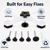 Paintless Dent Repair Puller Kit with Bridge Puller & 6