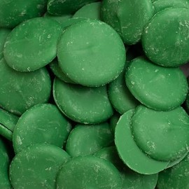 Merckens Dark Green Coating Wafers Candy Melts, 2 Pounds