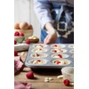 Decora Non-Stick Steel 12 Muffin Pan, Silver