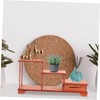 OATIPHO Tiered Wooden Display Stand for Plants and Figurines Wood