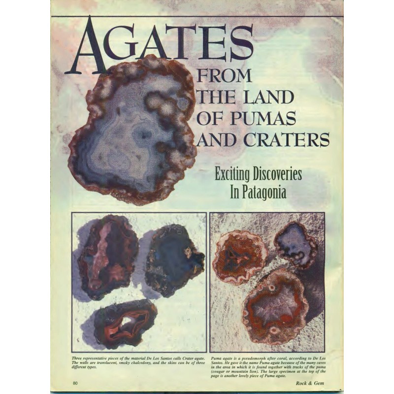 Puma agate rough nodules 4 pounds