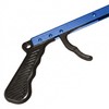 Blue Aluminum Reacher Grabber with Magnetic Tip