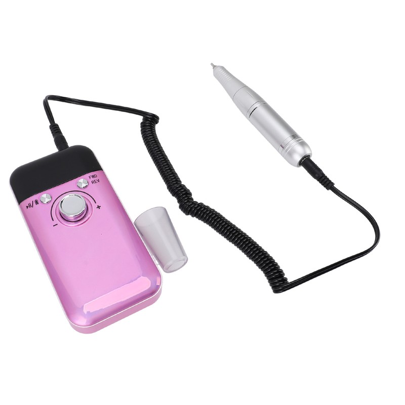 Electric Nail Drill Machine 0‑45000rpm Nail Polisher Rechargeable Nail Remover