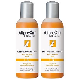 Allpresan Foot Special No. 3 Foot Bath for Very Dry Skin - for Foot Care of Very Dry to Cracked Feet - 2 x 150 ml