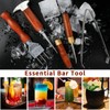 Ice Pick Set of 4 Stainless Steel Ice Chipper with