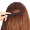 Professional Hair Combs, Aviation Aluminum Metal Cutting Comb Hairdressing Comb,