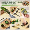Brezlio Sushi Maker Kit – 43-Piece Complete Set with Bazooka
