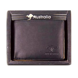 Ascool Australia Kangaroo Leather Brown Wallet