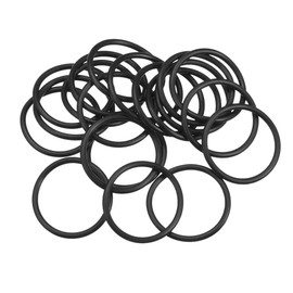 sourcing map Nitrile Rubber O-Rings 50mm OD 43.8mm ID 3.1mm Width, Metric Sealing Gasket for Automotive Machine Plumbing, Pack of 20