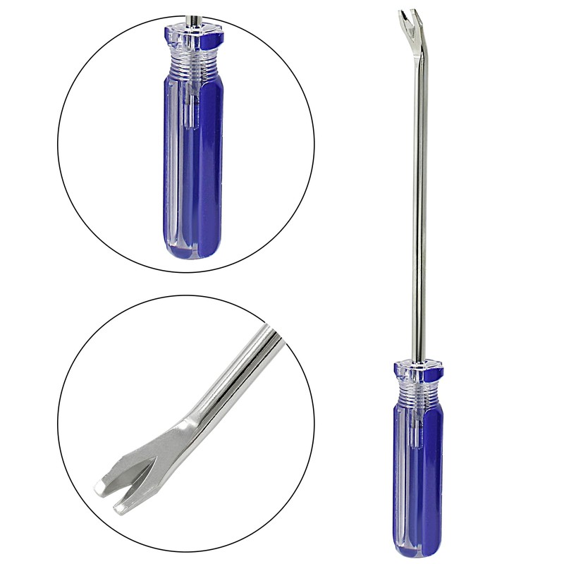 Bonsicoky 3 Pcs Tack Lifter Nail Puller, Elbow Head V