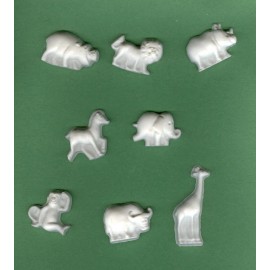 Plaster of Paris Zoo Animal plaster of Paris painting project. Set of 16!