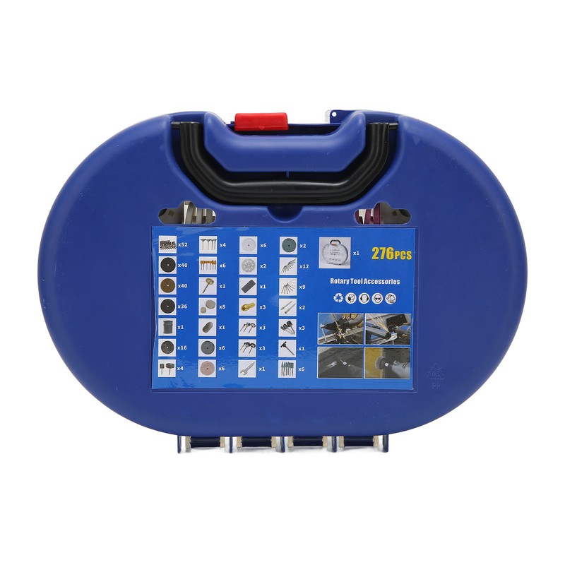 276Pcs Rotary Tool Accessories Kit 1/8in Shank All Purpose Set