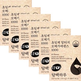 A simple day Simple Day Supercritical Altige Omega 3 1000 1255mg x 30 capsules 6 boxes 6 months supply / 담백하루 초임계 알티지 오메가3 1000 1255mg x 30캡슐 6박스 6개월분