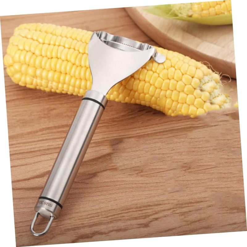 BIUDECO Pcs Stainless Steel Corn Stripper Tool Easy Peel Corn