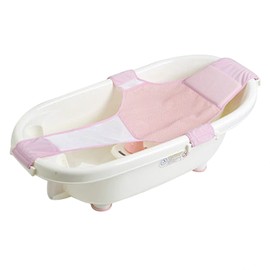 Universal Baby Bath Support Net Cushion Seat Newborn Infant Cross-shaped Bath Bed Adjustable Detachable Shower Non-Slip Bath Tub Cushion Soft Comfortable Seat Pad Mat