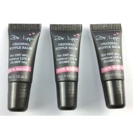 Dr.Lipp Dr. Lipp Original Nipple Balm for Lips Travel/Mini 0.1oz each ~ Lot of 3